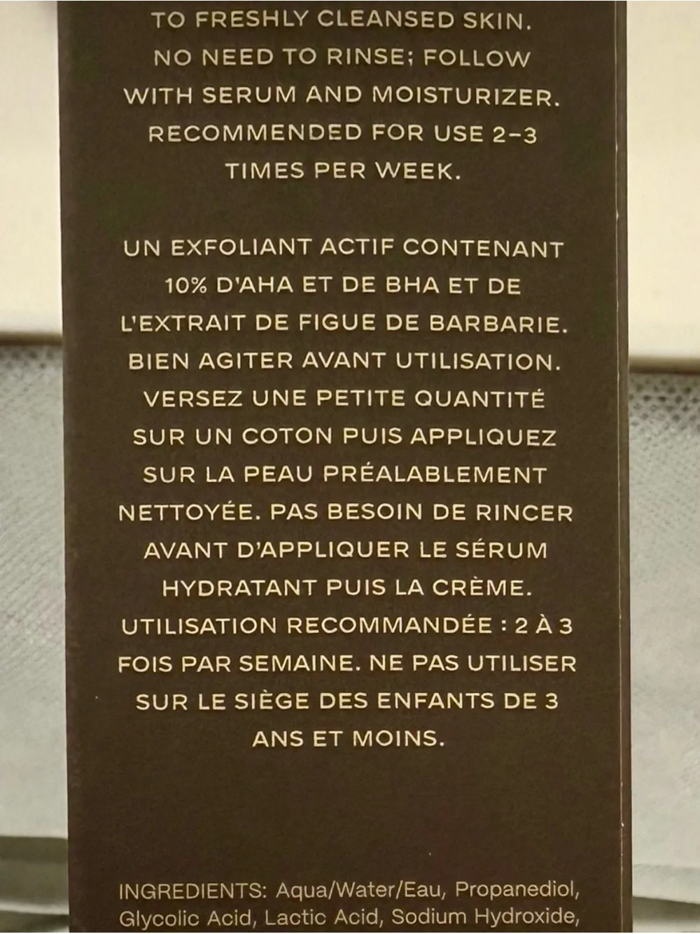 Twentynine Palms Mesa Mystic 10% AHA BHA Facial Exfoliant 3.4 oz NWT